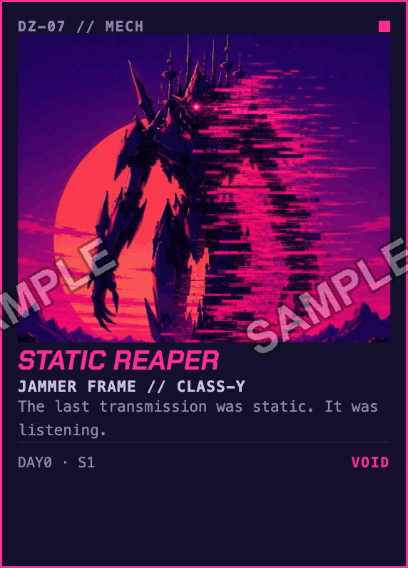 Static Reaper — Day0 S1