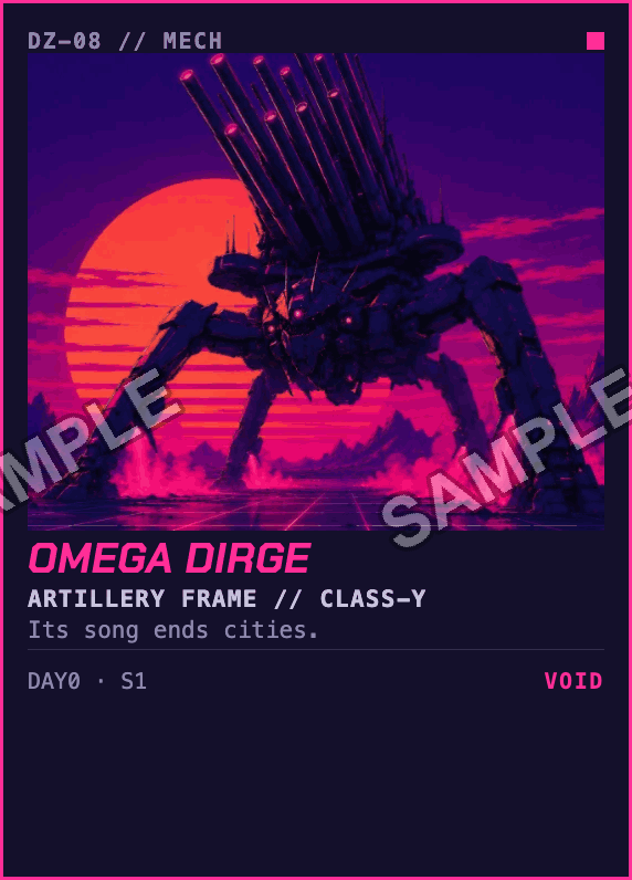 Omega Dirge — Day0 S1