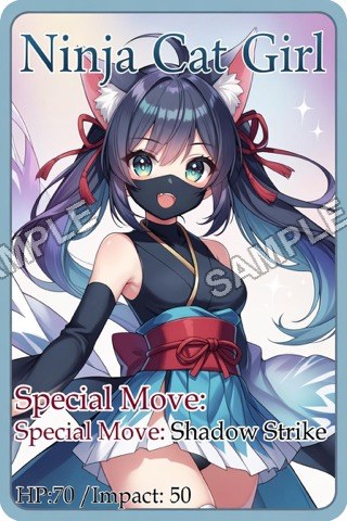 Midnight Neko — NinjaForce S1