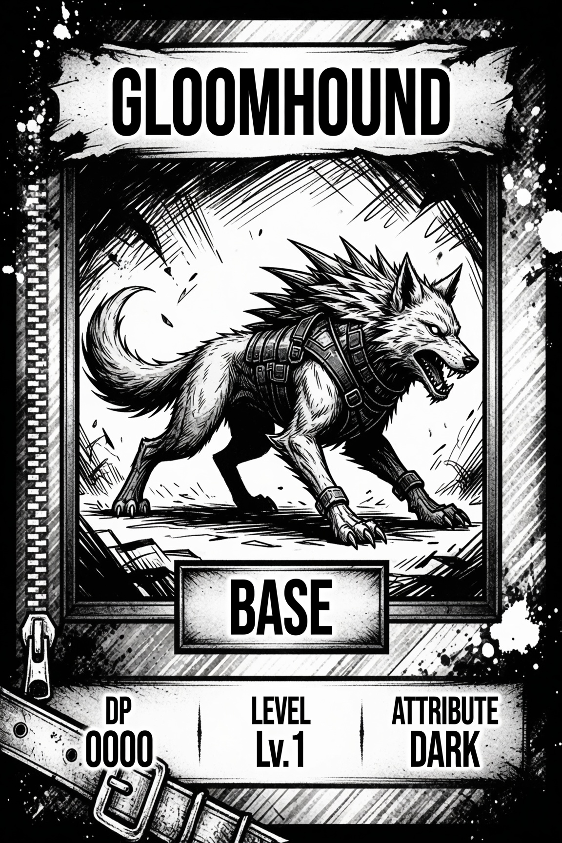 Gloomhound (Base) — Ink